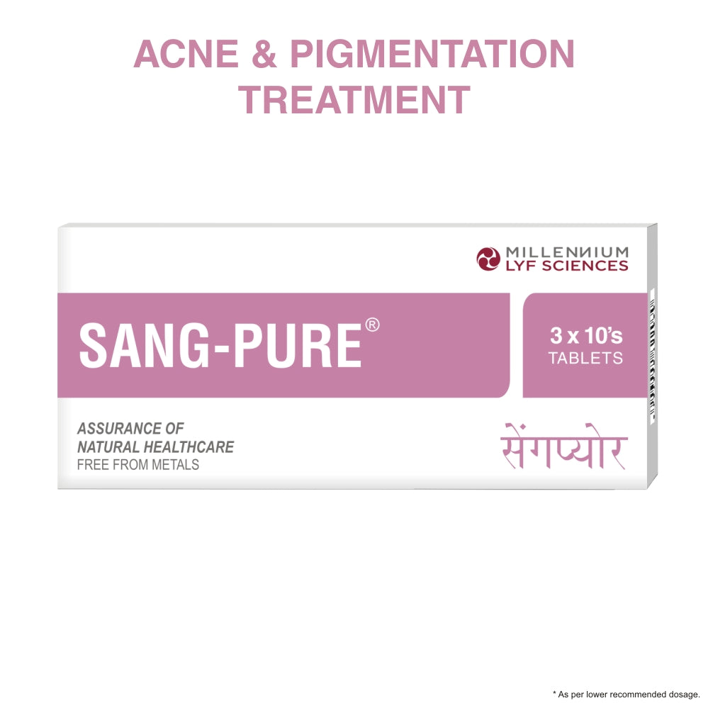 Sang-pure Anti acne Glow Kit (Sang-pure Face Wash, Tablet & Cream)